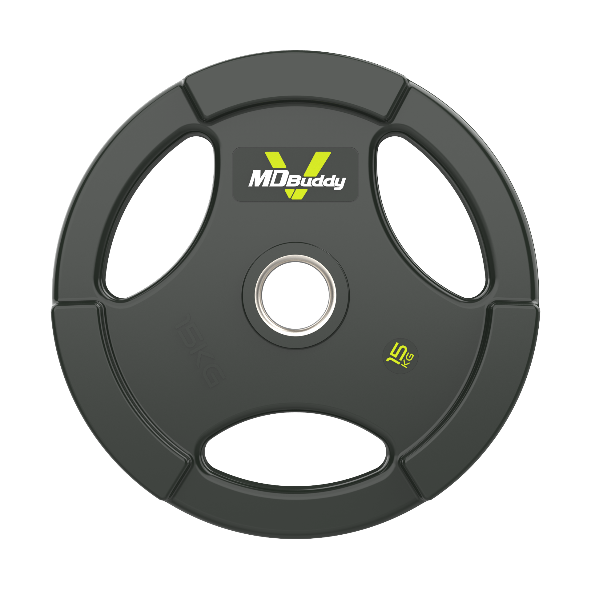 Rubber Coated Weight Plates - 5kg φ51mm - Black