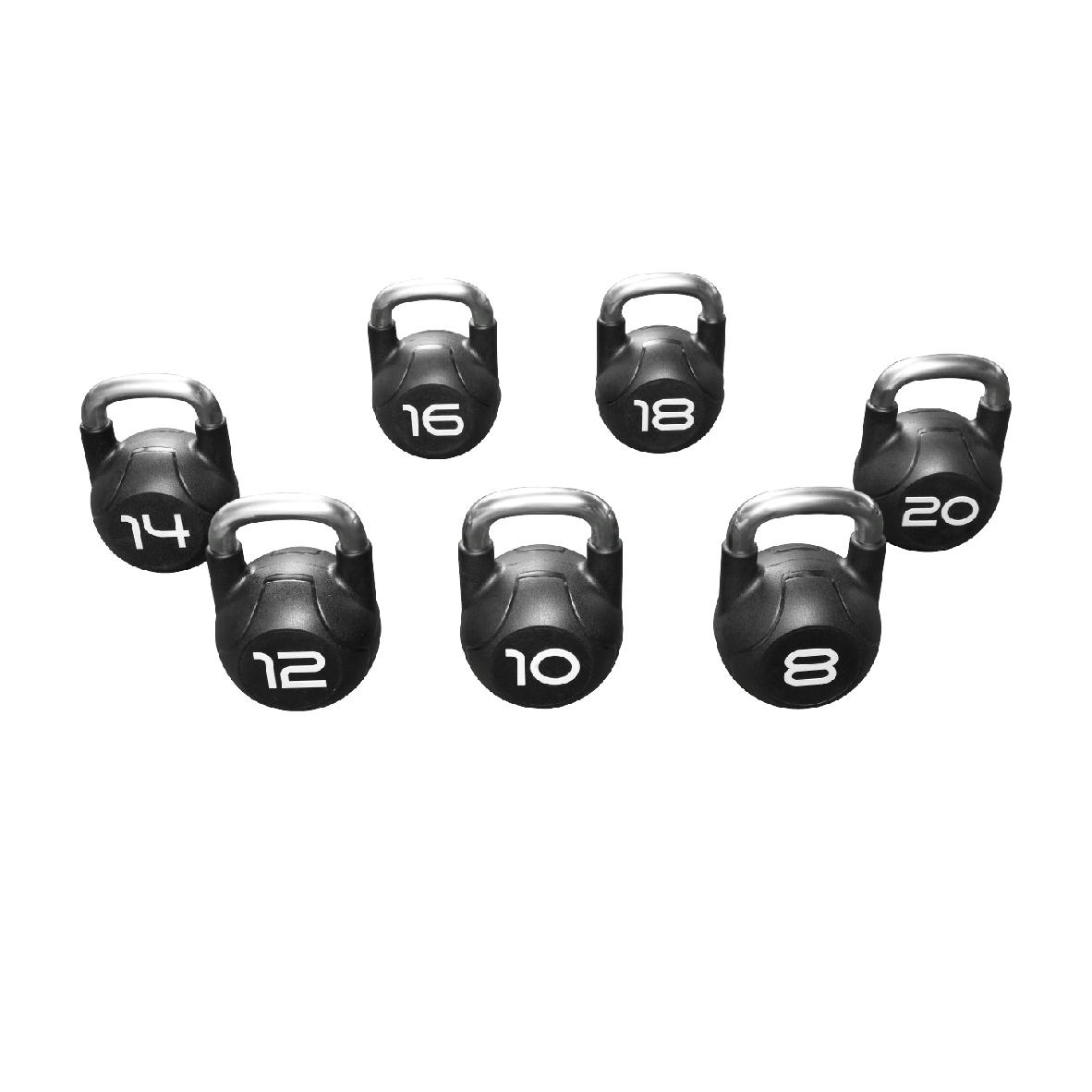 Urethane Kettlebell - 10KG - Black