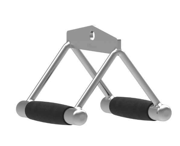 Low Pulley Handle - 180mm(L)×175mm(W)×145mm(H) - Chromed+Black