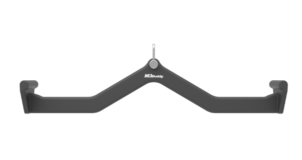 Lat Pull Down Bar - 860mm(L)×120mm(W)×175mm(H) - Black Matte